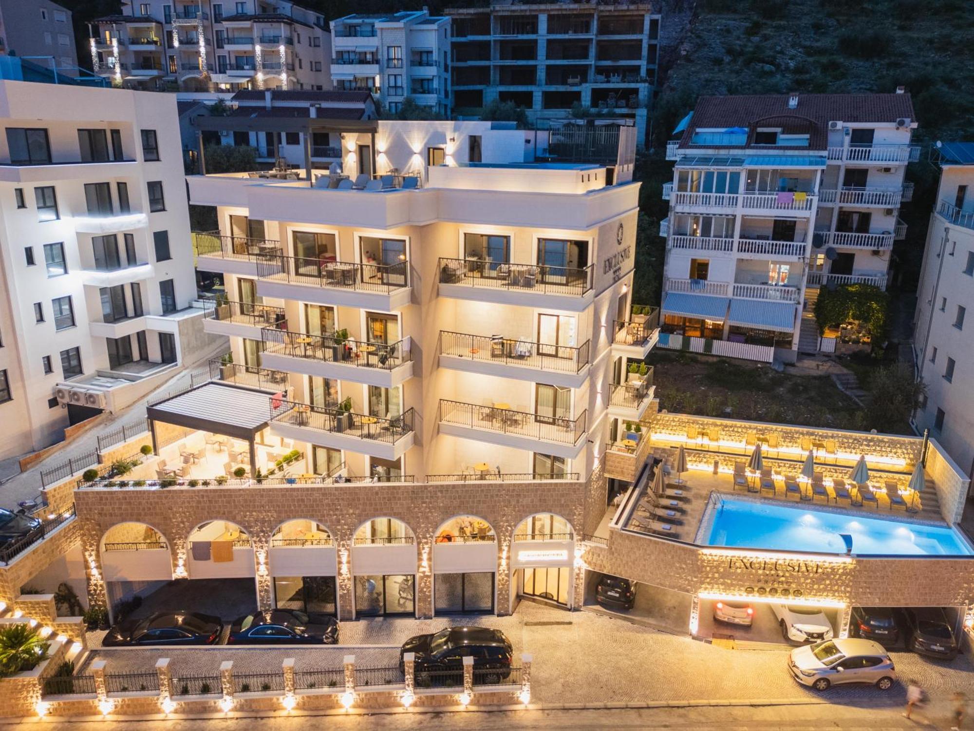 Exclusive Hotel Budva Exteriér fotografie